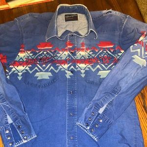 Vintage wrangler button down